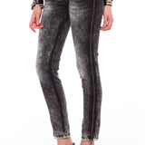 WD194 jeansy damskie
