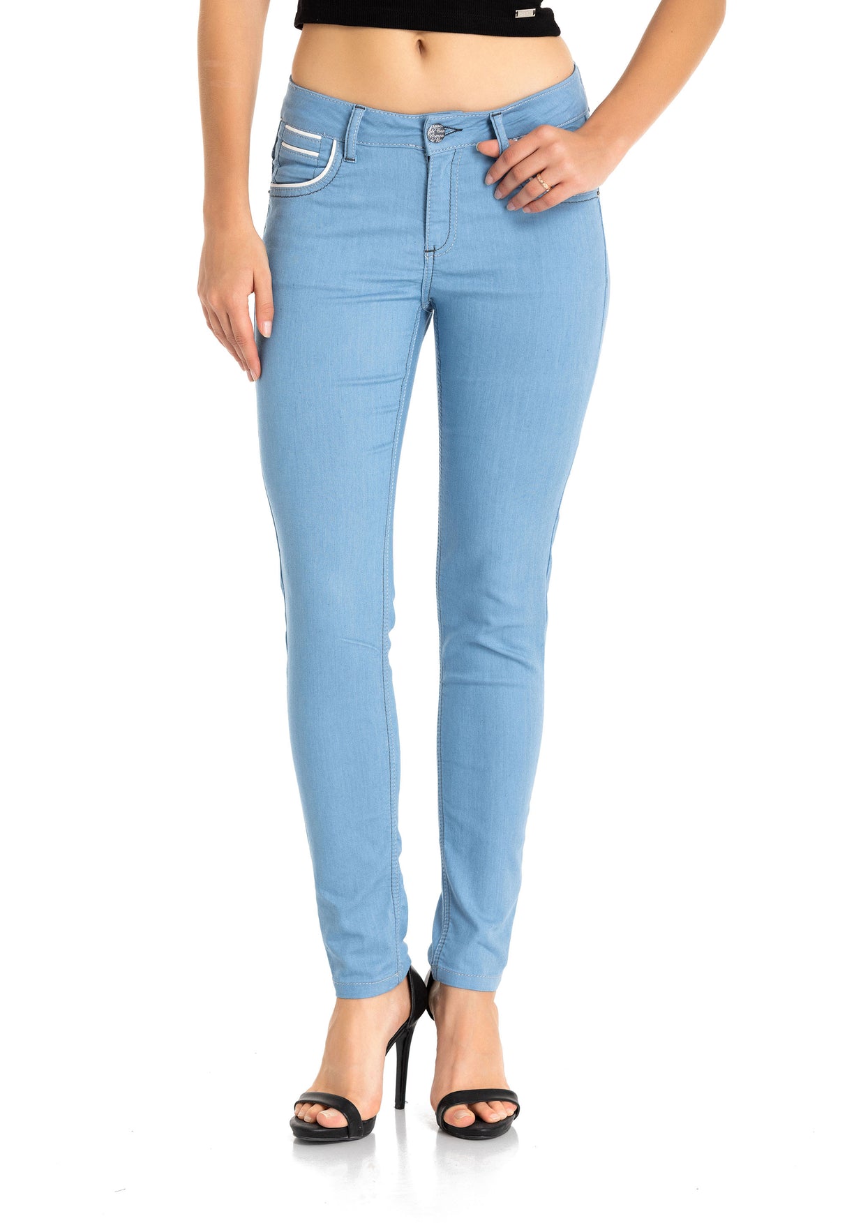 WD256A Jeans Slim-Fit para Mujer