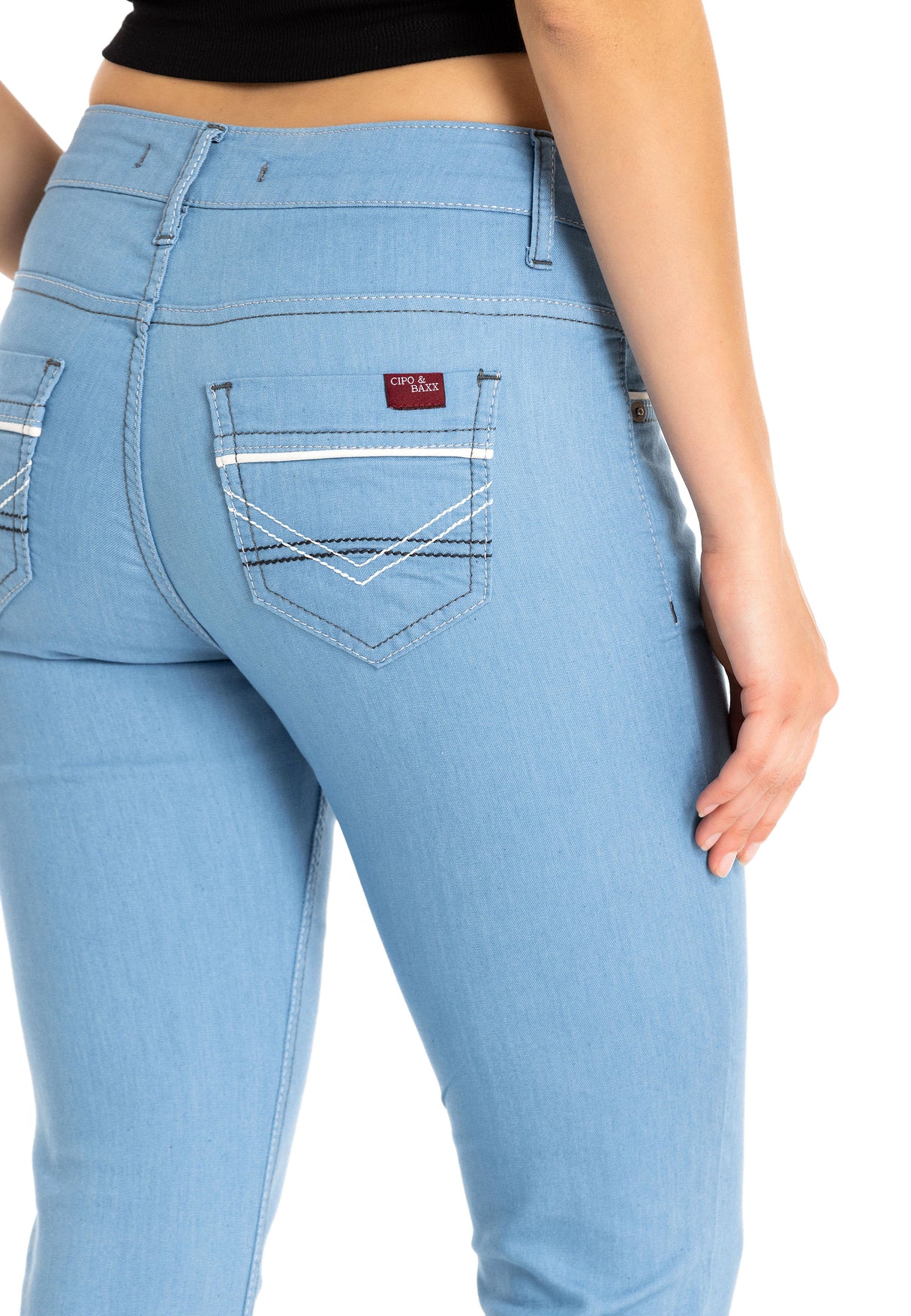 WD256A Jeans Slim-Fit para Mujer
