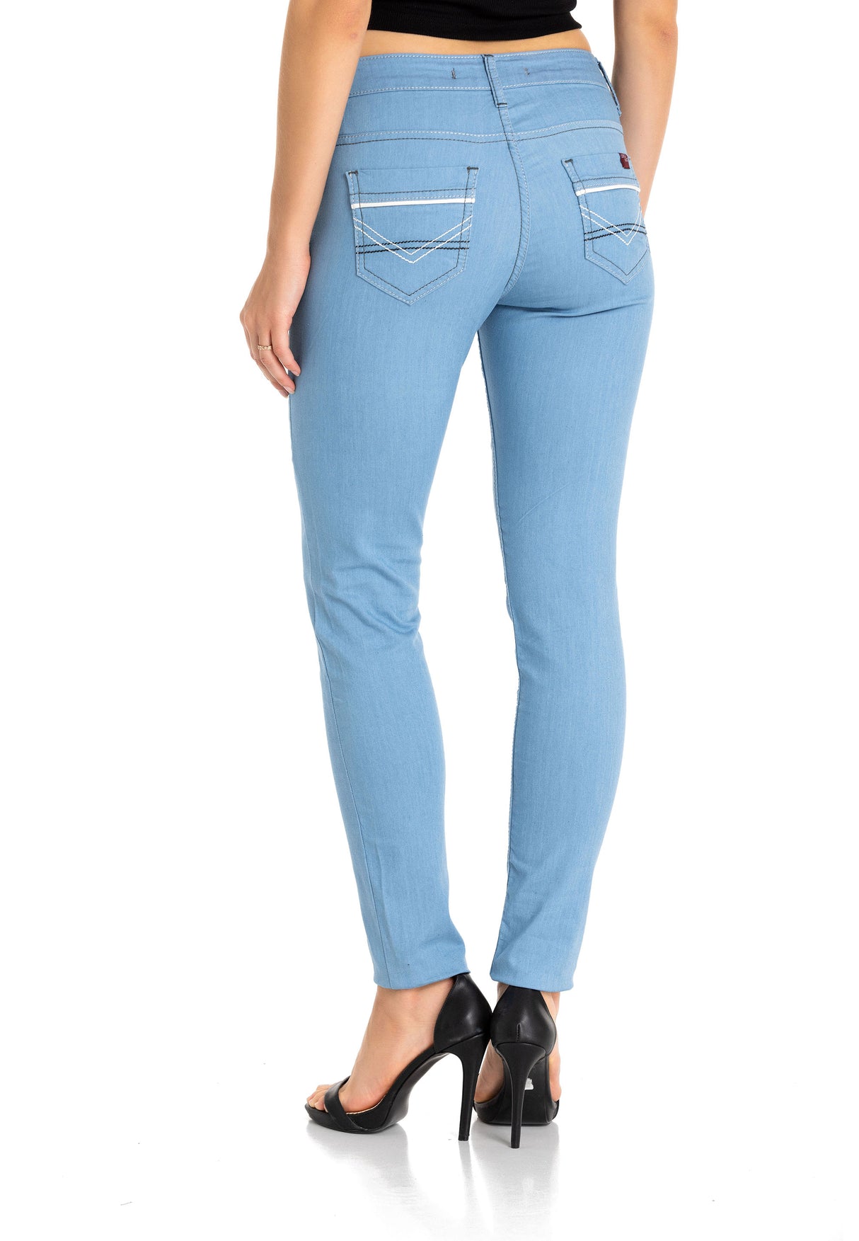 WD256A Jeans Slim-Fit para Mujer