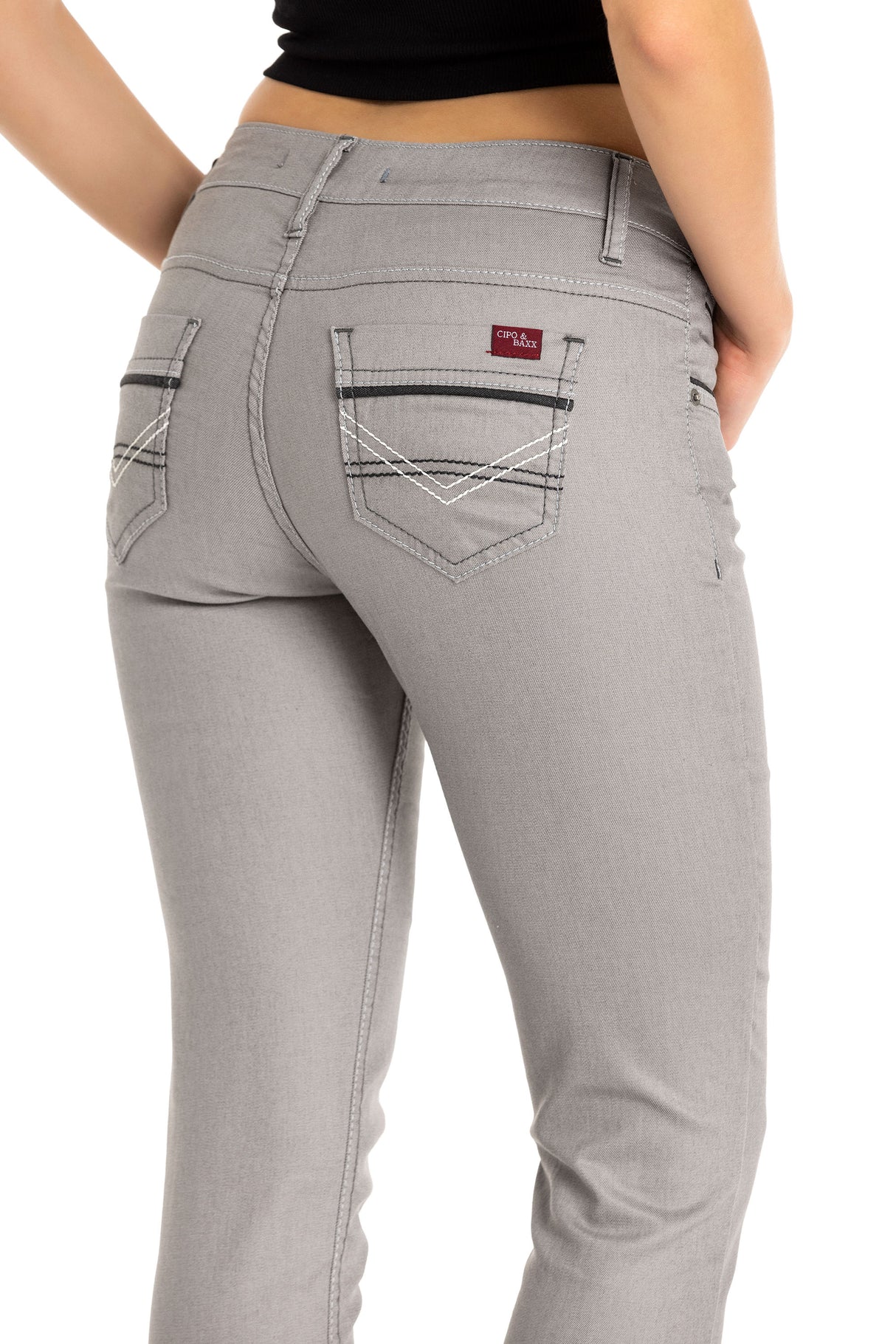WD256A Jeans Slim-Fit para Mujer