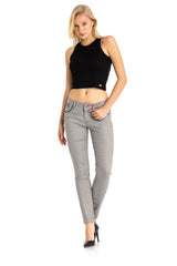 WD256A Jeans Slim-Fit para Mujer