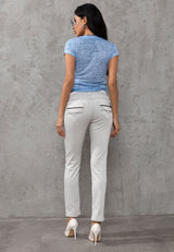 WD256B Pantalon pour femmes en look uni