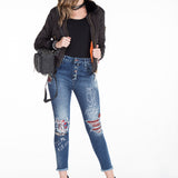 WD319 WOMEN'S JEANS