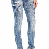 WD322 Women Slim-Fit jeans with a low waist in Skinny Fit