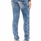 WD322 Women Slim-Fit jeans with a low waist in Skinny Fit