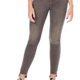 WD355 Damen bequeme Jeans in verwaschener Optik