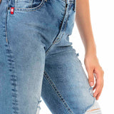 WD452 Jeans rotos para mujer