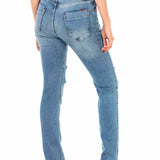 WD452 Jeans rotos para mujer