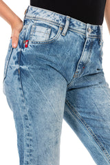 WD454 women 7/8 pants with cool patterns