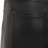 WD495 women's tube pants in leather look