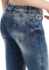 WD502 Jeans de Mujer Straight-fit
