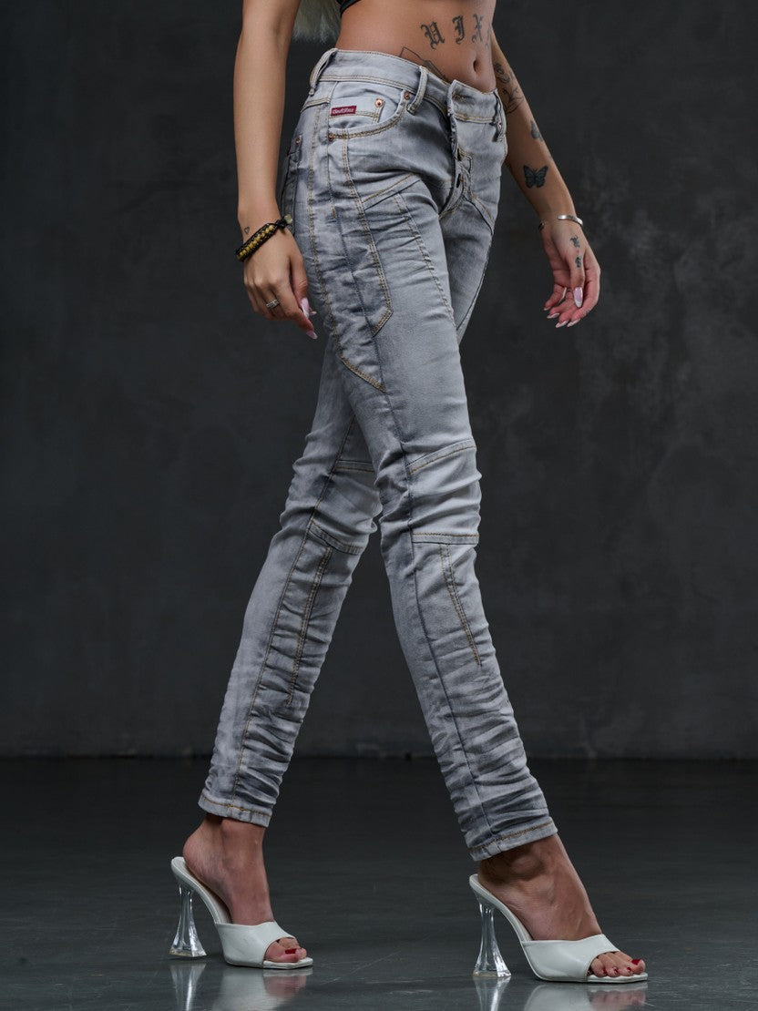 WD502 Jeans de Mujer Straight-fit