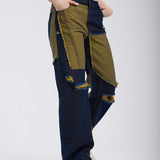 WD527 Jeans pour femmes au look punk