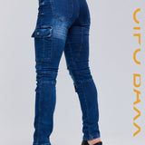 WD531 Pantalón cargo de mujer