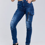 WD531 Pantalón cargo de mujer