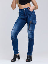 WD531 Pantalón cargo de mujer