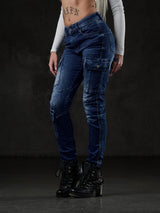 WD531 Pantalón cargo de mujer