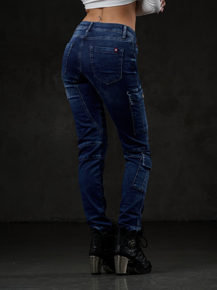 WD531 Pantalón cargo de mujer