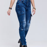 WD531 Pantalón cargo de mujer