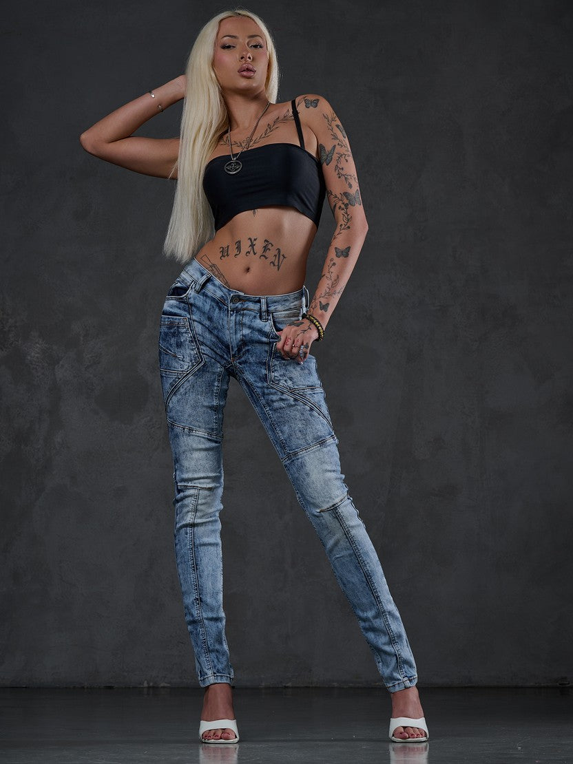WD539 DAMES JEANS