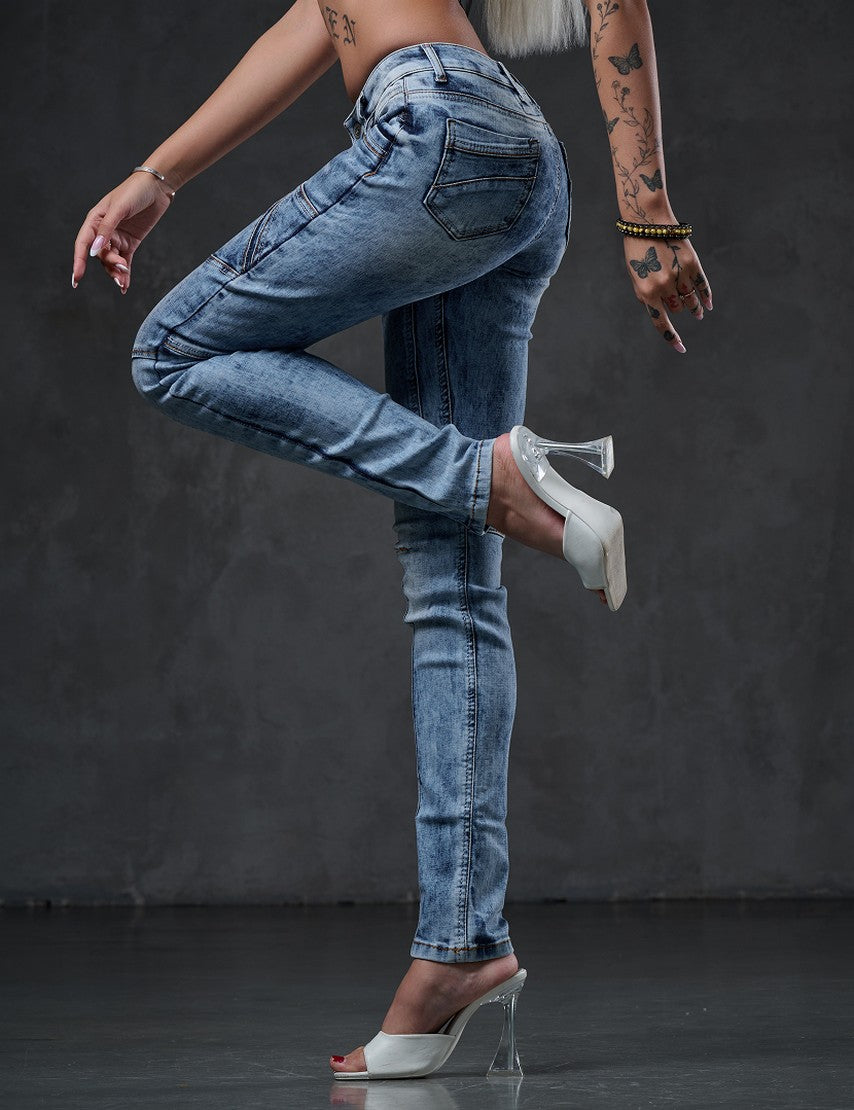 WD539 DAMES JEANS