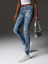 WD539 WOMEN'S JEANS