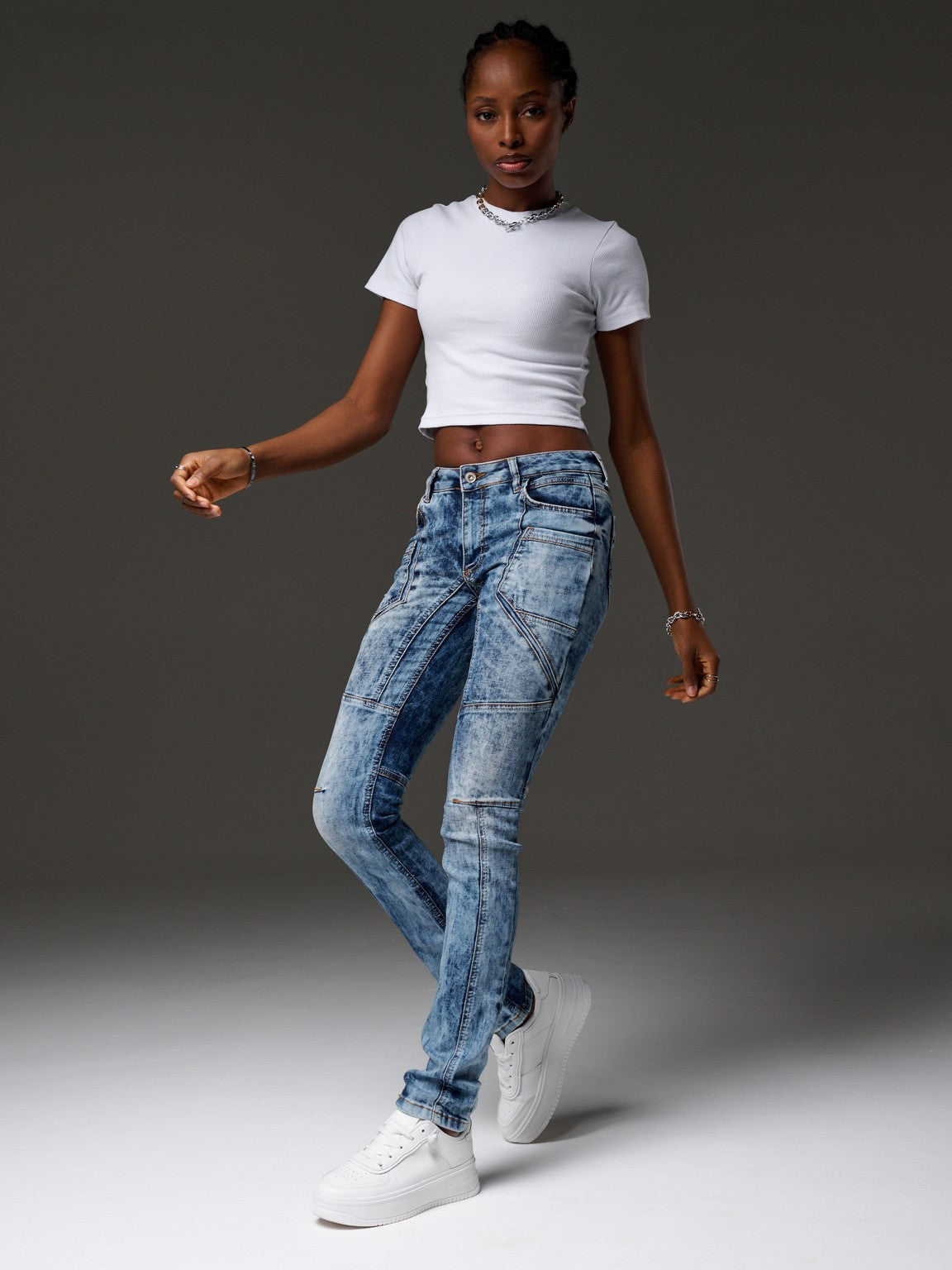 WD539 WOMEN'S JEANS