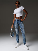 WD539 WOMEN'S JEANS