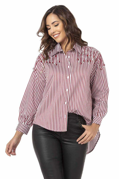 WH122 women's shirt striped