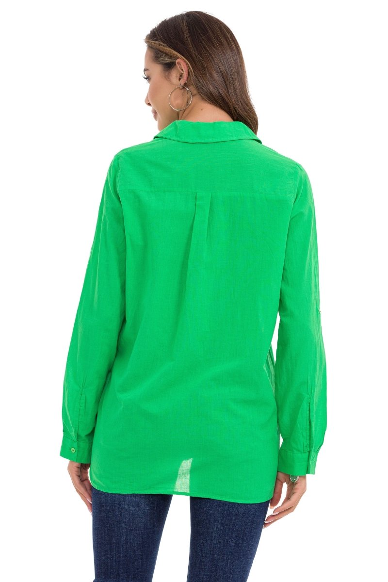 WH123 Camisa para mujeres con estilo cómodamente cortado