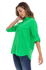 WH123 Camisa para mujeres con estilo cómodamente cortado