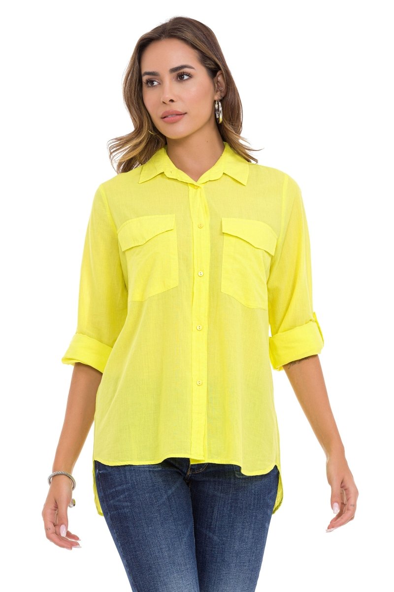 WH123 Camisa para mujeres con estilo cómodamente cortado