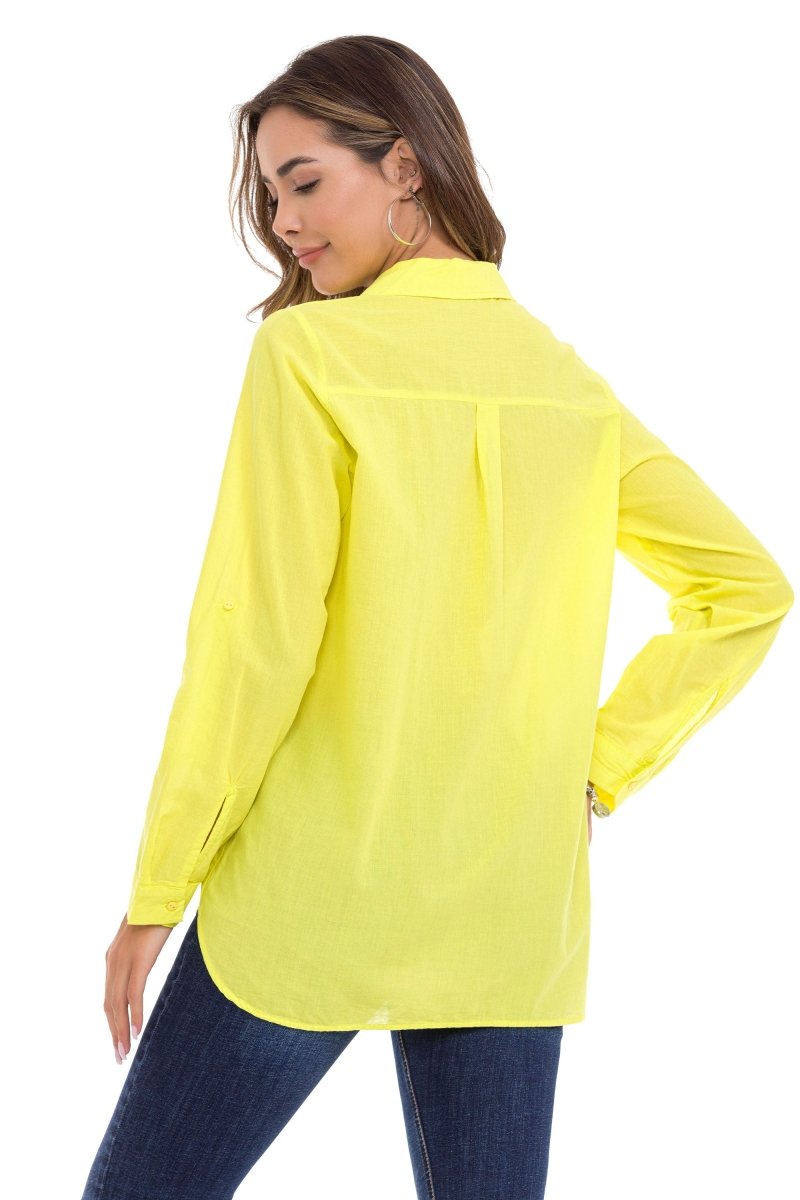 WH123 Camisa para mujeres con estilo cómodamente cortado