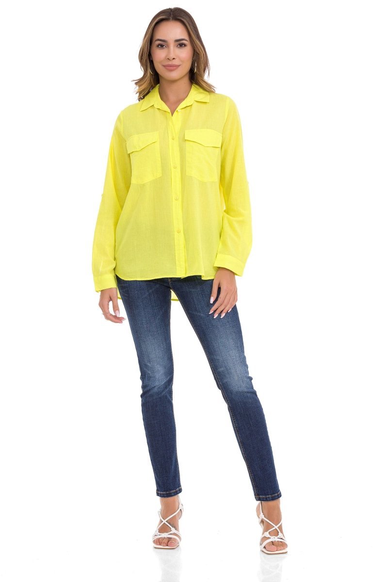 WH123 Camisa para mujeres con estilo cómodamente cortado