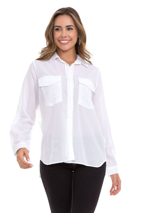 WH123 Women's shirt with comfortably cut style