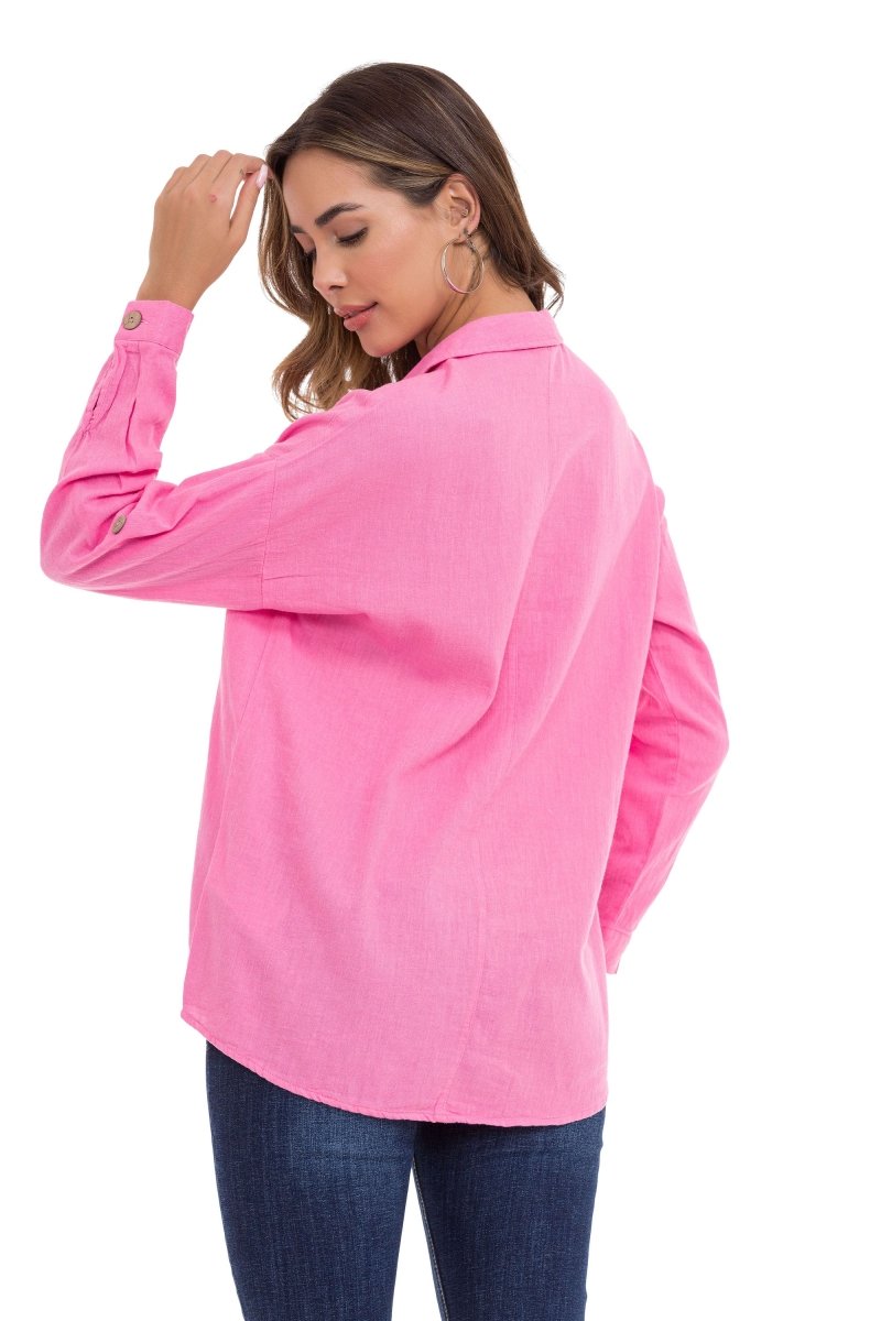 WH132 Chemise pour femmes avec couture de contraste