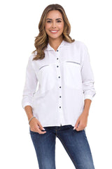 WH133 Chemise pour femmes avec détails