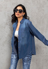 WD134 Camisa tejana para Mujer