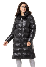 WM137 Damen Winter Steppmantel im Eleganten Design