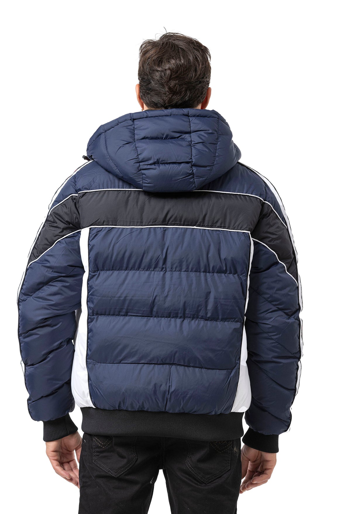 CM226 Men's winter jacket with double zipper – functional, stylish & weatherproof