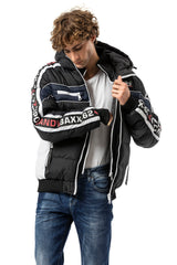 CM226 Men's winter jacket with double zipper – functional, stylish & weatherproof