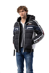 CM226 Men's winter jacket with double zipper – functional, stylish & weatherproof