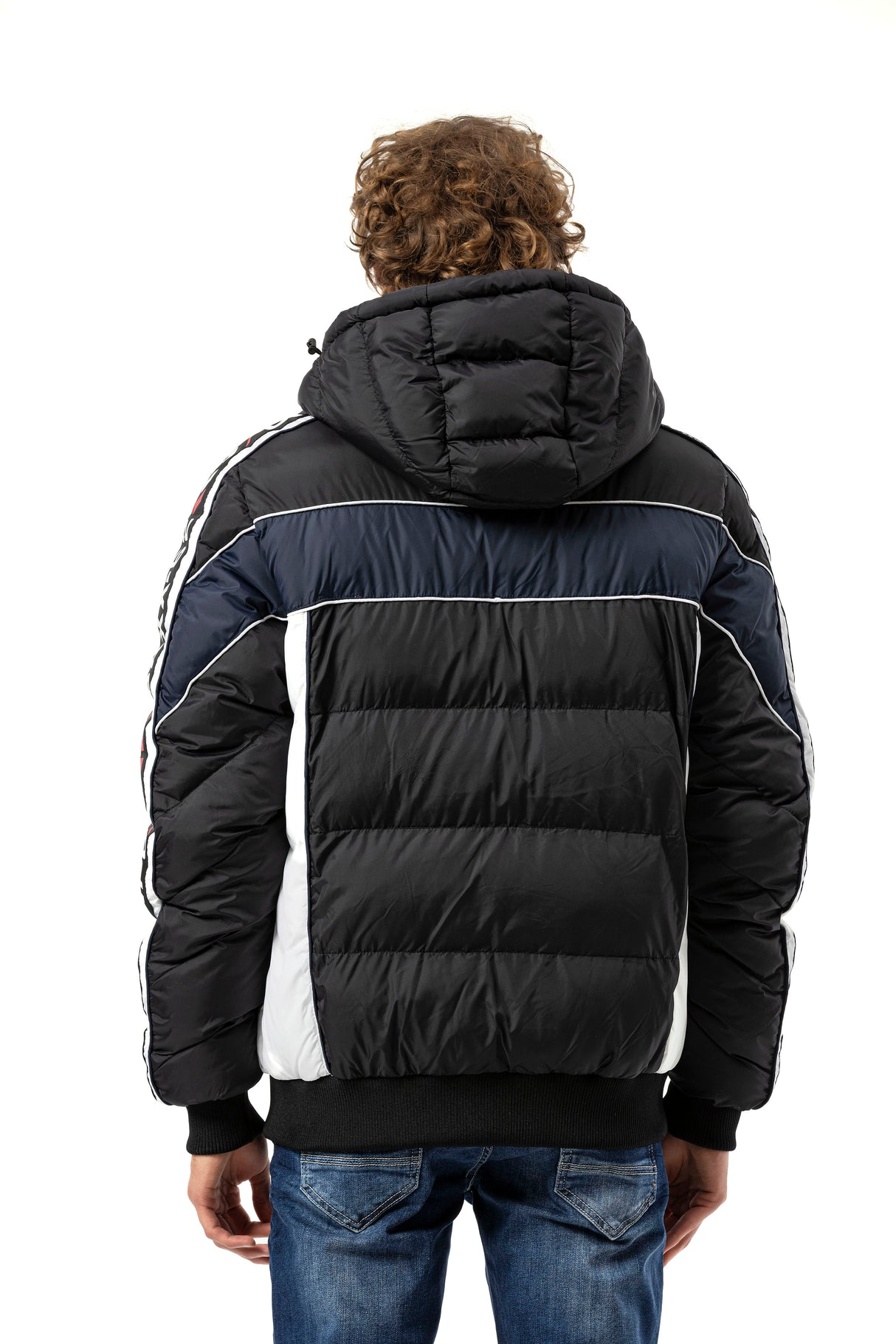 CM226 Men's winter jacket with double zipper – functional, stylish & weatherproof