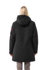 WM144 Women's winter jacket with zipper details