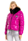 WM134 Winterjas voor dames met synthetische bontheksel