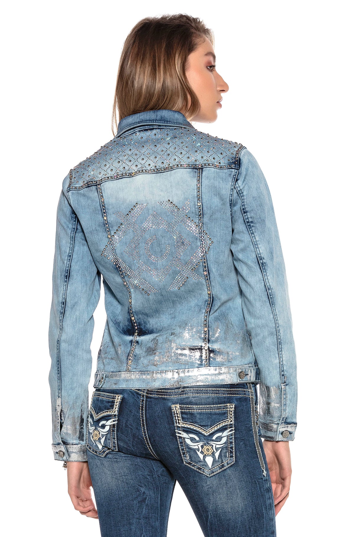 WJ174 Chaqueta tejana para mujeres