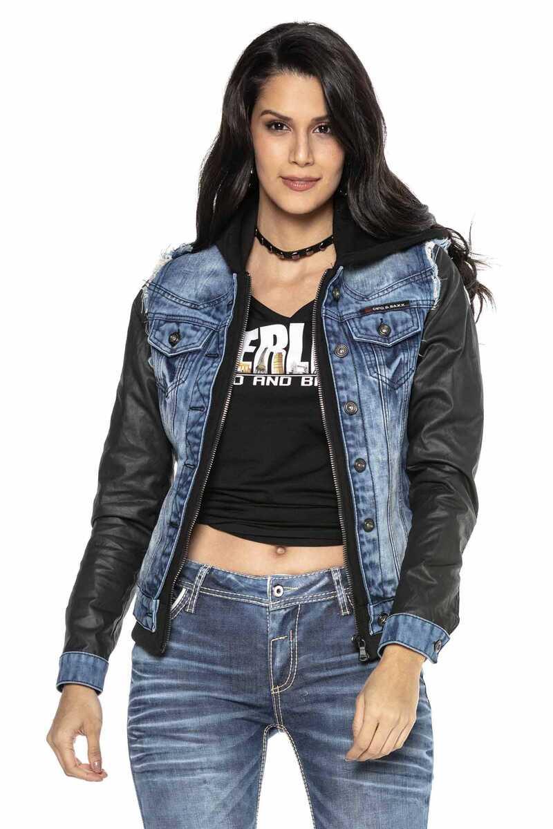 WJ184 Chaqueta Vaquera 2 en 1 para mujer
