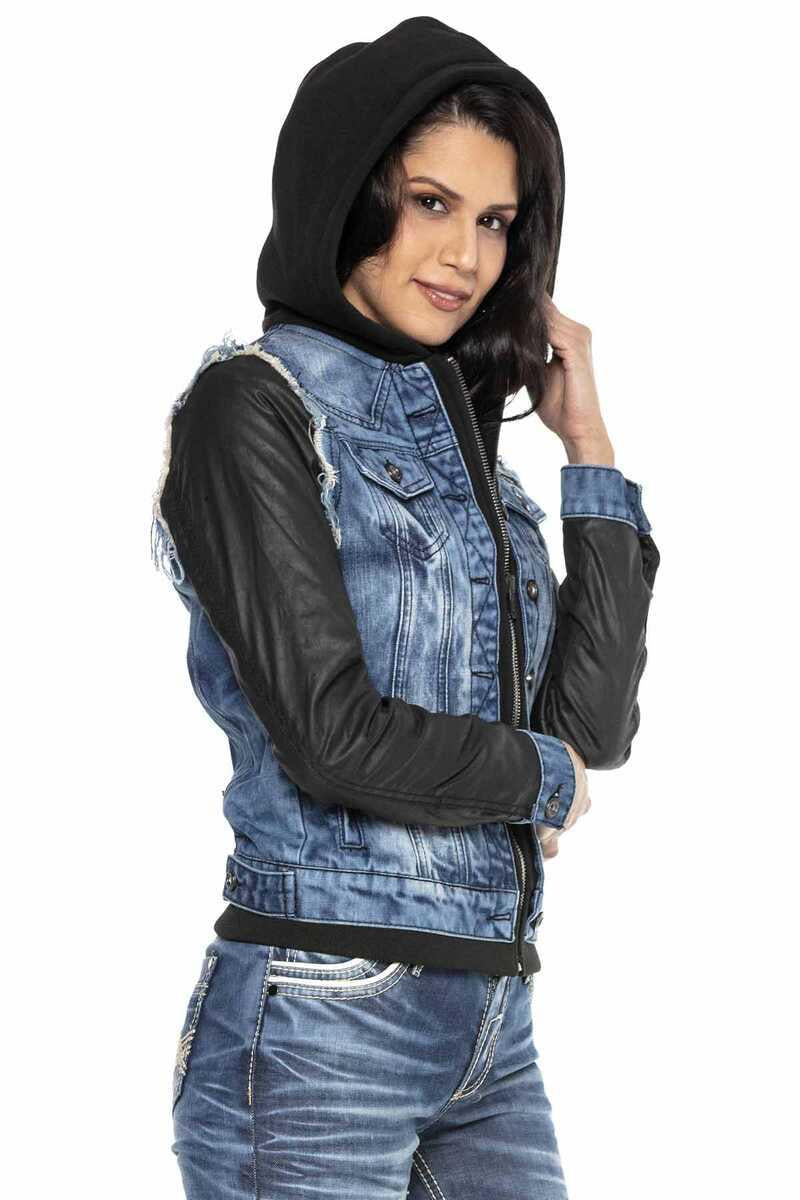 WJ184 Chaqueta Vaquera 2 en 1 para mujer