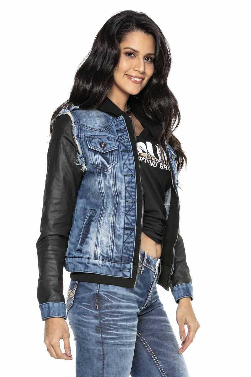 WJ184 Chaqueta Vaquera 2 en 1 para mujer